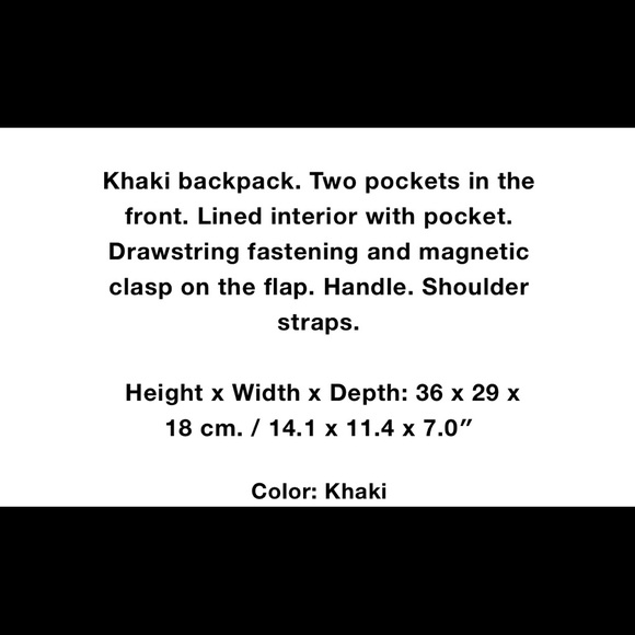 Zara Bags Zara Green Backpack Poshmark